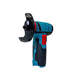 Портативна кутова шліфувальна машинка міні болгарка акумуляторна без дроту 12В, фото 8