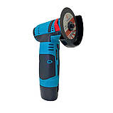 Портативна кутова шліфувальна машинка міні болгарка акумуляторна без дроту 12В, фото 3