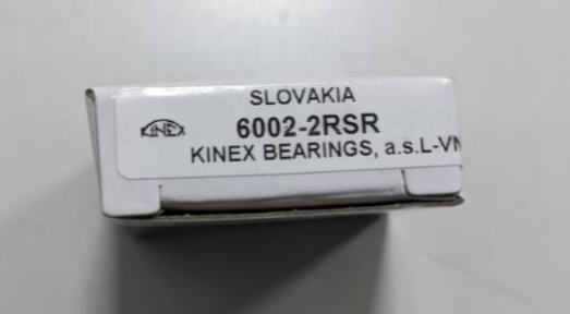 Підшипник 180102 (6002-2RSR) KINEX