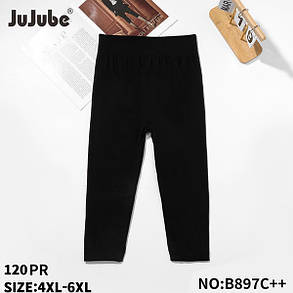 Безшовні капрі "Jujube" №897++ р.4XL-6XL (48-56) універсальний, фото 2