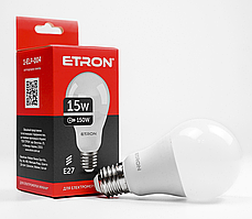 Лампа LED ETRON A65 15W 4200K 220V E27