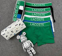 AFG Мужские боксеры Lacoste 5 шт в упаковке Трусы / мужские боксери / чоловічі труси нижнее