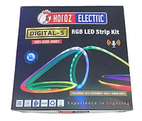 Лента неоновая LED RGB 10W/m 220 V/12V-24V 200Lm 5м