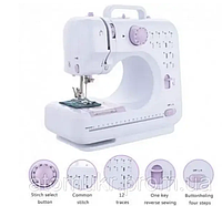 Портативная настольная швейная машинка з оверлоком Sewing Machine 505 на 12 у 1