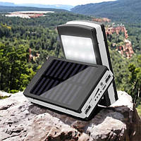 УМБ Power Bank Solar 90000 mAh мобильное зарядное с солнечной панелью и лампой, Power Bank WF-319 Charger