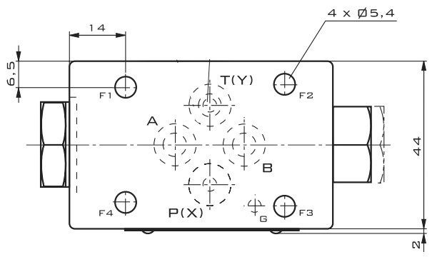 габаритні розміри клапана SV6PB140 габаритні розміри клапана SV6PB140