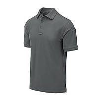 Тактическая Футболка Поло Helikon-Tex UTL POLO SHIRT - TOPCOOL SHADOW GREY Тень Серый