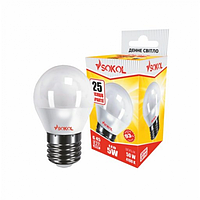 Лампа LED Sokol G45 5W E27 220V 4100K