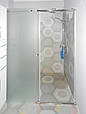 Розсувні двері для душу зі скла матові, фото 6