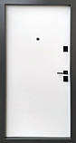 Двері вхідні в квартиру Мальта двоколірна Ваш ВіД Кварц /Білий мат 860,960х2050х75 Ліве/Праве, фото 2
