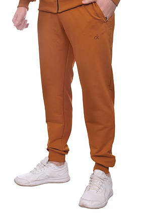 Штани спортивні чоловічі Calvin Klein 24-0042-2 гірчичні, фото 1