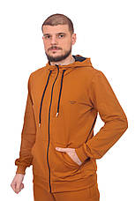 Кофта спортивна чоловіча Calvin Klein 24-0041-1 гірчична, фото 4