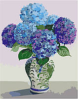 Картина по номерам Rosa Синие гортензии 35х45 см (N00013850)
