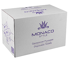 Рушники поглинаючі 40х70 см в пачці, 100 шт - Monaco Style (гладкі)