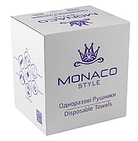 Полотенца впитывающие 40х70 см в пачке, 50 шт - Monaco Style (гладкие)