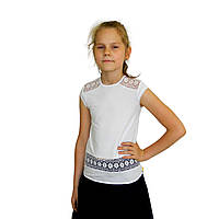 Блуза школьная Лио 146 Белая (4851653) z117-2024