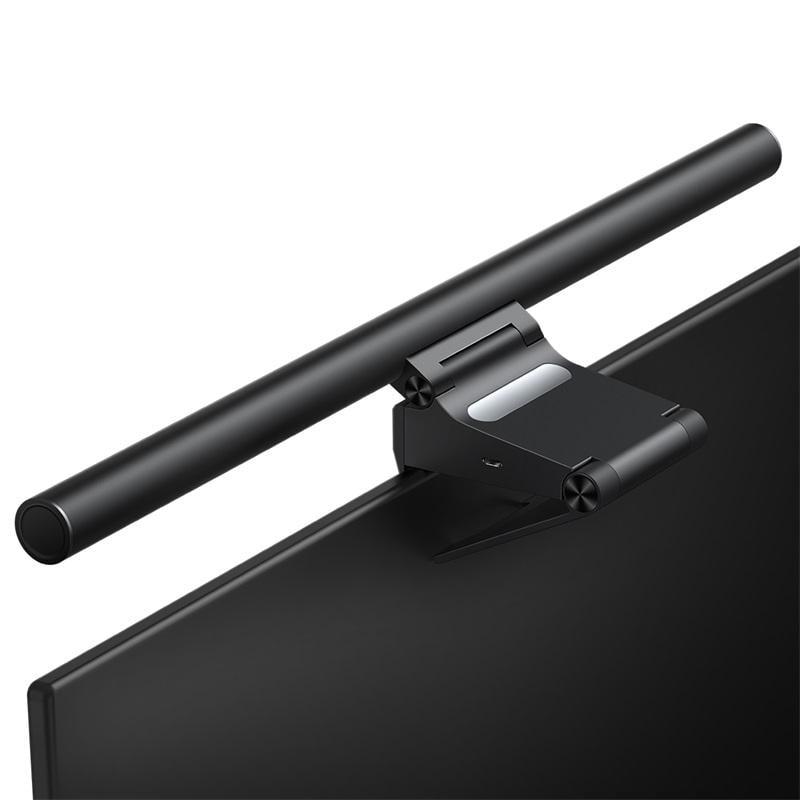 LED Лампа на монитор Скринбар Світильник Baseus i-wok2 Series USB Asymmetric Light Source Screen Hanging Light (Youth) Чорний