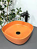 Умивальник (раковина) VBI AREZZO TERRACOTTA MATT накладний, фото 4