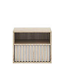 Спальня комплект з ЛДСП Брус Gerbor Дуб сонома/Німфея альба, фото 3