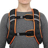 Жилет-обтяжувач 10 кг НЕрегульований Weighted Vest (XB9300-10)