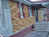 Гнучка цегла (гнучкий клінкер) на сітці з захисною плівкою МК-03, фото 8