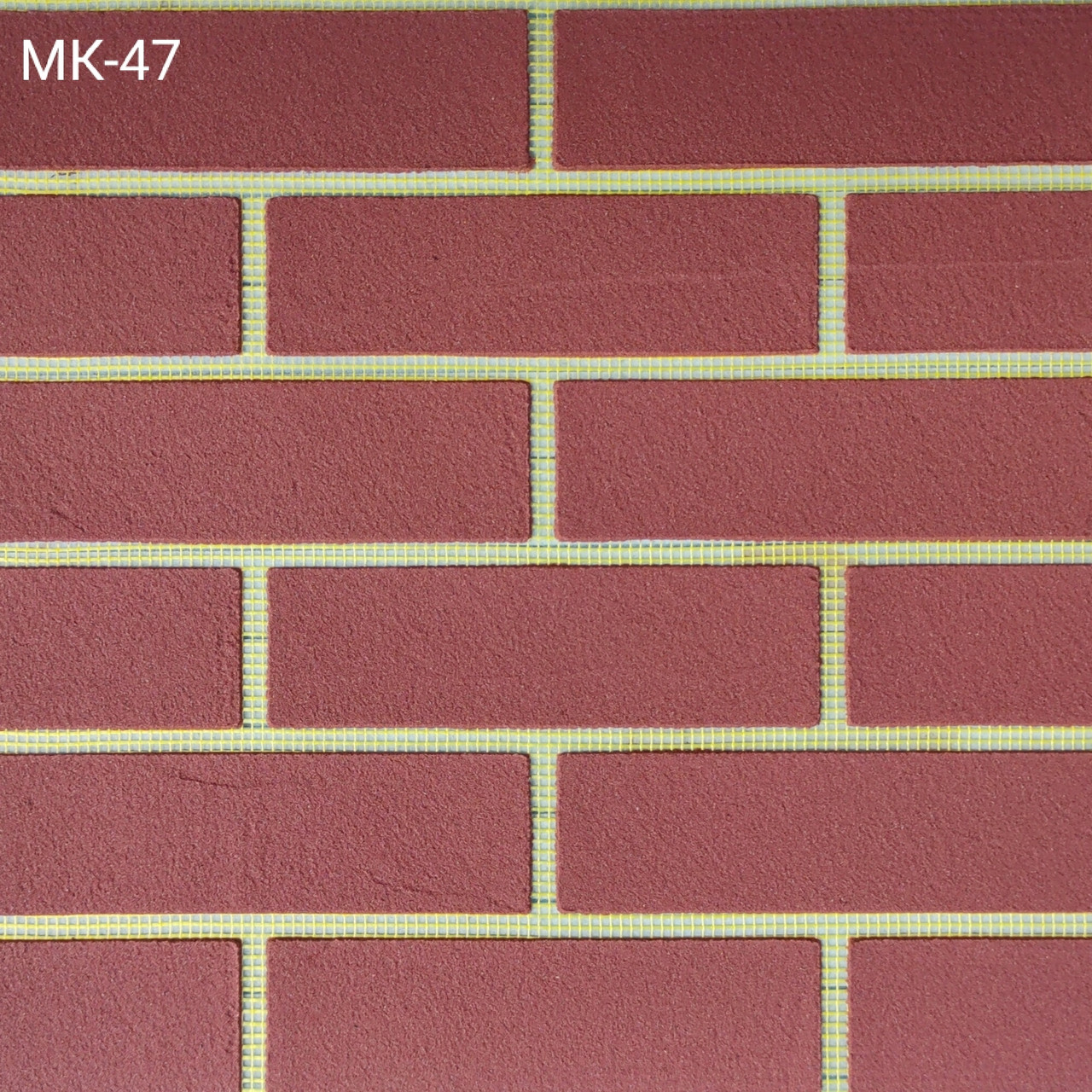 Гнучка цегла (гнучкий клінкер) на сітці МК-47