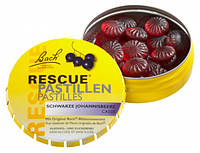 ИЗ ФРАНЦИИ ОРИГИНАЛ Цветы Баха РЕСКЬЮ РЕМЕДИ Bach Rescue Pastilles 50г (черная смородина)