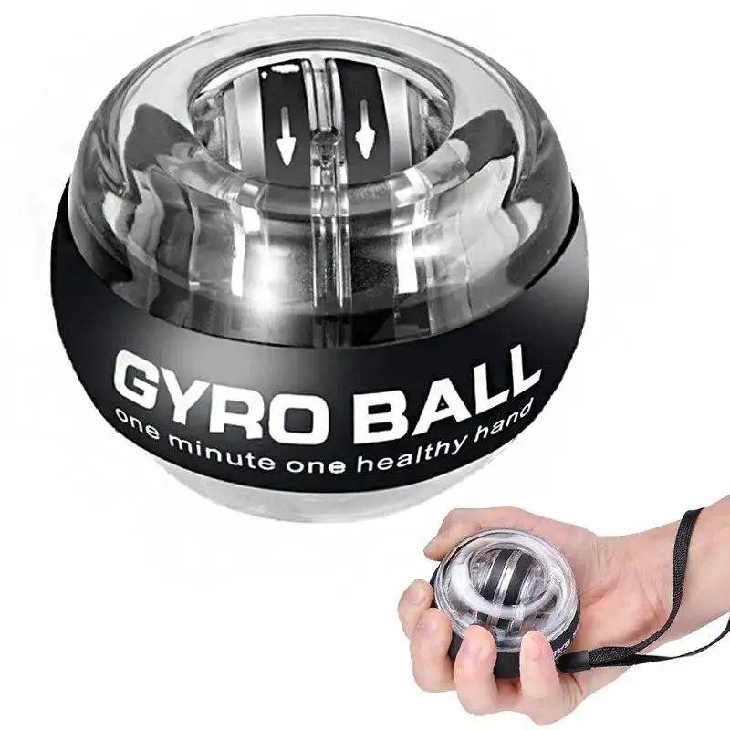 Гіроскопічний тренажер для пензлів рук GYRO BALL, кистьовий еспандер power ball, фото 1