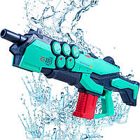 Акумуляторний водяний автомат Octopus Super Electric Water Gun зелений (3201A)