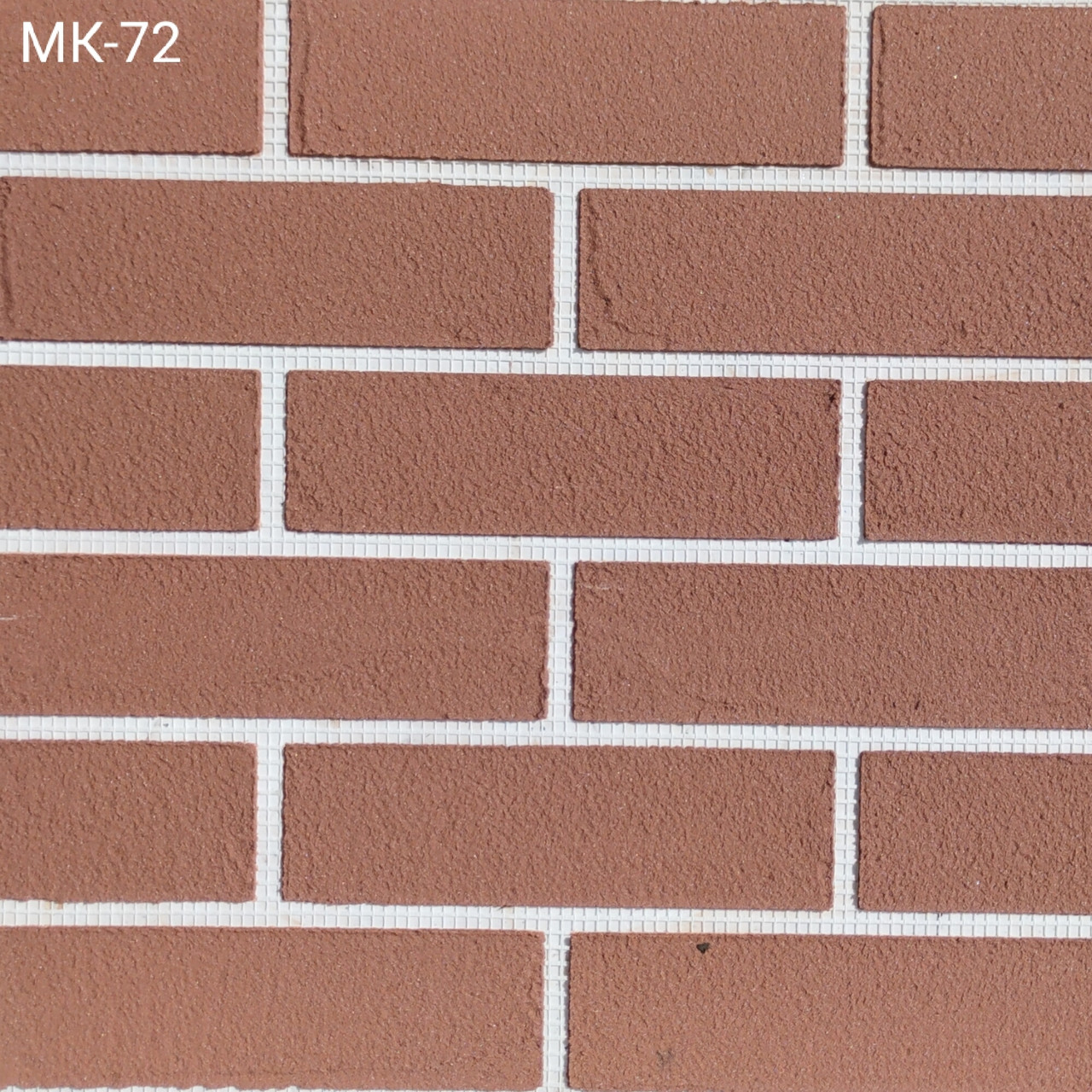 Гнучка цегла (гнучкий клінкер) на сітці МК-72