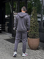 Костюм чоловічий якісний кофта з капюшоном і штани на манжеті, фото 3