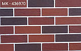 Гнучка цегла (гнучкий клінкер) на сітці МК-436970 без захистної плівки, фото 2