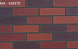 Гнучка цегла (гнучкий клінкер) на сітці МК-436970 без захистної плівки, фото 3