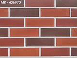Гнучка цегла (гнучкий клінкер) на сітці МК-436970 без захистної плівки, фото 4