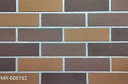 Гнучка цегла (клінкер) на сітці з захисною плівкою МК-606162