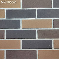 Гнучка цегла (клінкер) на сітці з захисною плівкою МК106061