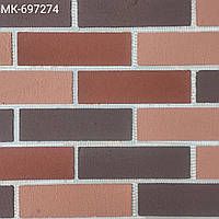 Гнучка цегла (клінкер) на сіті з захисною плівкою МК-697274