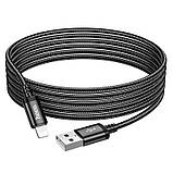 Кабель Hoco Lightning Radiance charging data cable X91 |3m, 2.4A|, фото 4