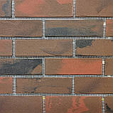 Гнучка цегла (клинкер) на сітці для фасаду МК-670370 FLEXIBLE BRICK, фото 4