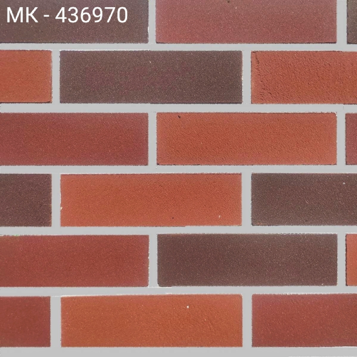 Гнучка цегла (клінкер) на сітці з захисною плівкою МК-436970
