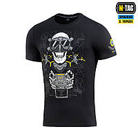 M-Tac футболка Drohnenführer Black, мужская футболка с принтом черная, легкая летняя футболка м-так Black