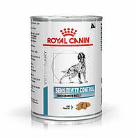Royal Canin Sensitivity Control Chicken Влажная диета для собак при нежелательной реакции на корм 12x420 г