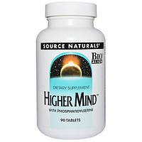Комплекс для профилактики работы головного мозга Source Naturals Higher Mind 90 Tabs SNS-00016 z19-2024