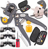 Професійний секатор (cучкоріз) ручний для рослин та гілок Powermat Секатори (веткорізи) для саду, фото 6