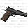 Пневматичний кольт 1911 KWC Colt KM-40(D) металевий затвор, фото 4