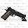 Пневматичний кольт 1911 KWC Colt KM-40(D) металевий затвор, фото 5
