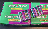 Пальчиковые батарейки aa ОПТОМ Power flash Батарейки палец r6 1.5 вольта ОПТ lux