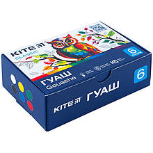 Гуаш Kite Classic 6кол. 20мл. K-062