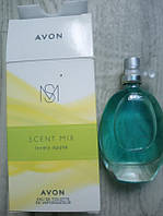 Туалетная вода scent miх lovery apple Avon 30мл