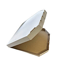 Коробка для піцци 250*250*35 Біла (50шт/уп) НВ